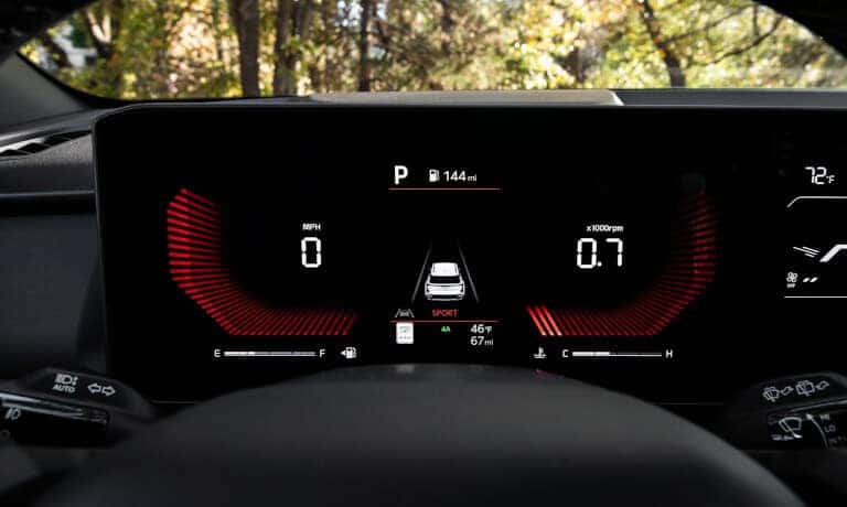 2027 Kia Seltos Interior Driver Display
