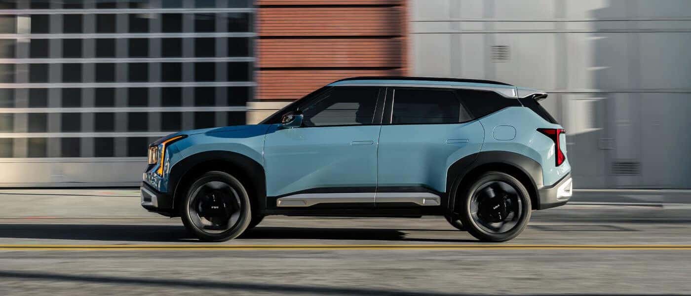 2027 Kia Seltos Exterior Side View Driving In Town