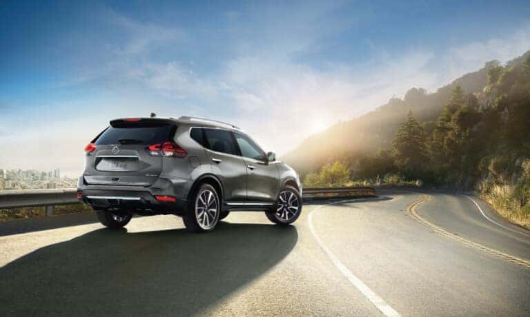 2020 Nissan Rogue Exterior Parked On A Highway Outside The City
