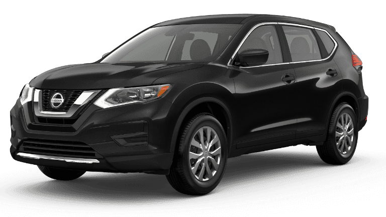 2017 Nissan Rogue in black