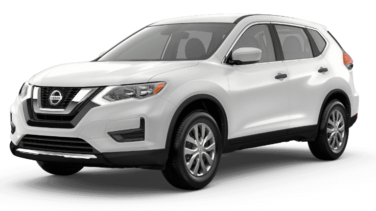 2018 Nissan Rogue in Glacier White