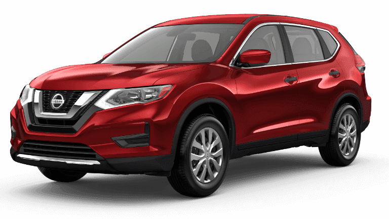 2019 Nissan Rogue in Scarlet Ember