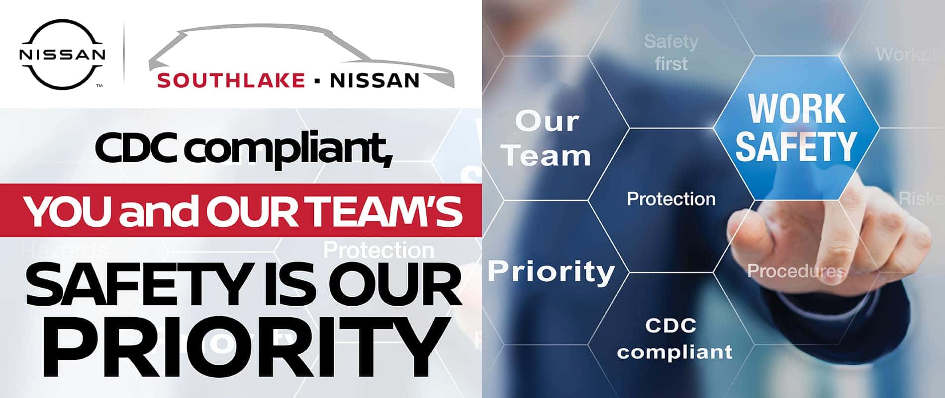 CDC Compliant Safety Is Our Priority