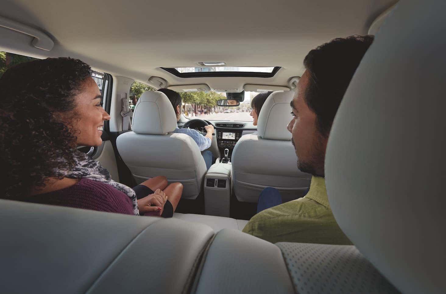 Interior of a 2020 Nissan Rogue Sport