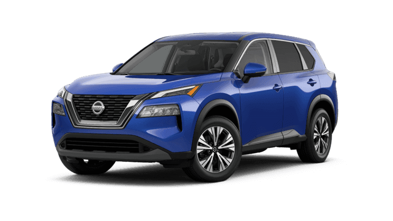 2021 Nissan Rogue SV in caspian blue
