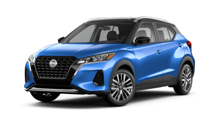 2021 Nissan Kicks SV Electric Blue Metallic - Super Black