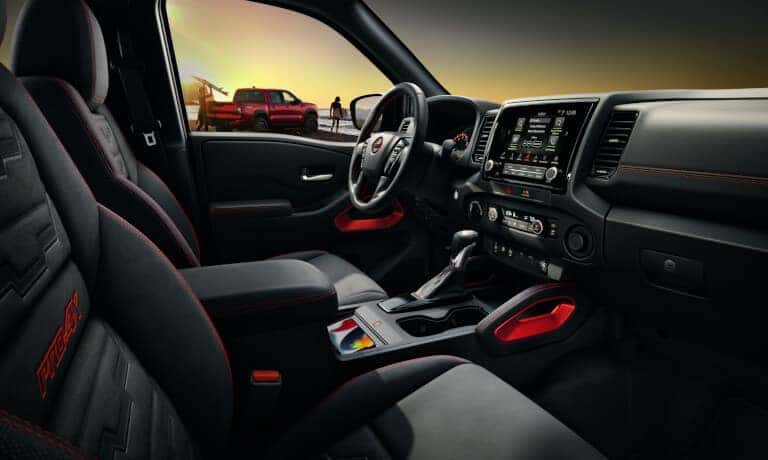 2023 Nissan Frontier Interior Front Seats And Wheel