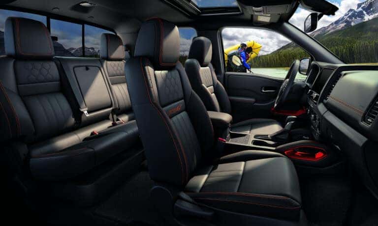 2023 Nissan Frontier Interior Seating Side View