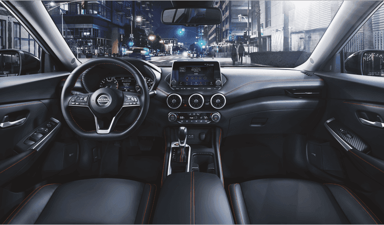 2023 Nissan Sentra Interior Front Seats And Dashboard