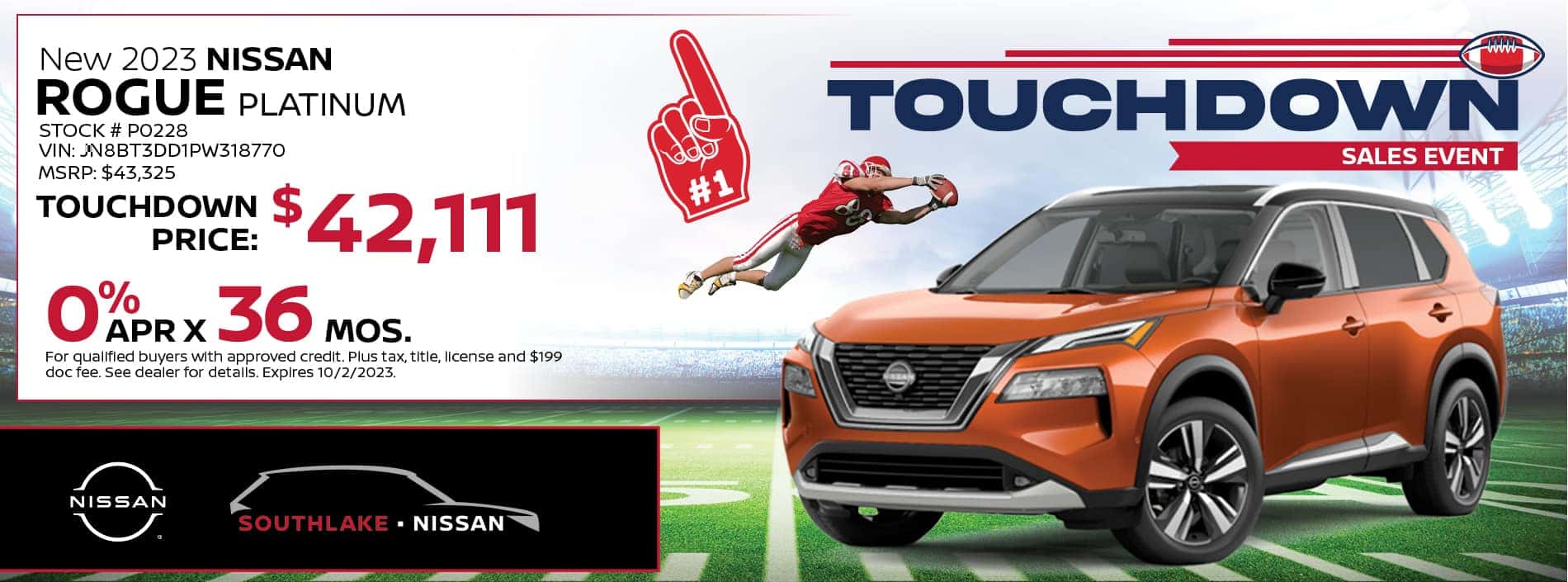 2023 Nissan Rogue Special Offer| Southlake Nissan