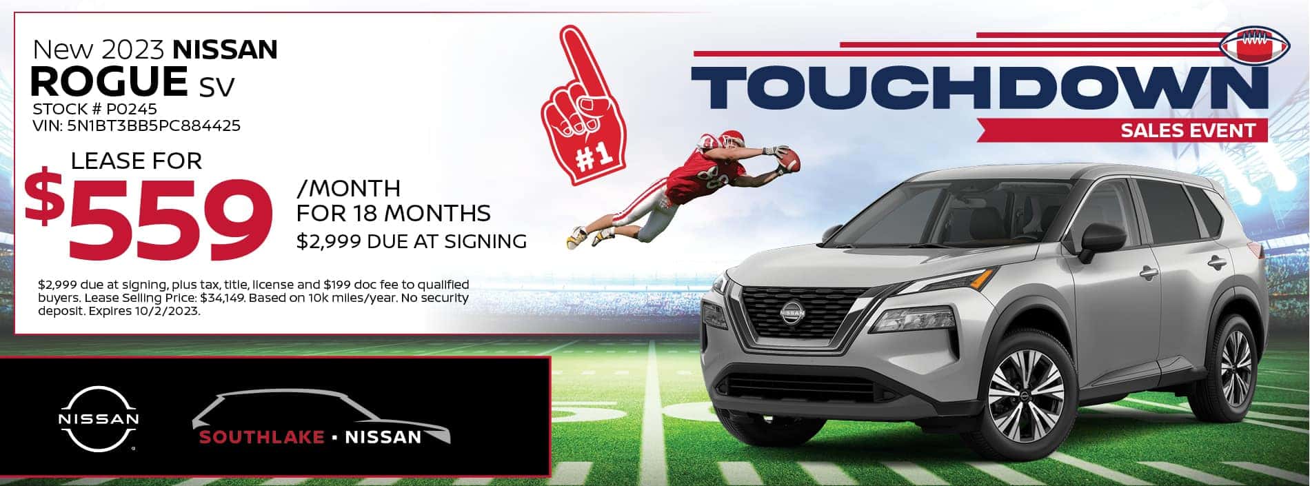 2023 Nissan Rogue Special Offer | Southlake Nissan
