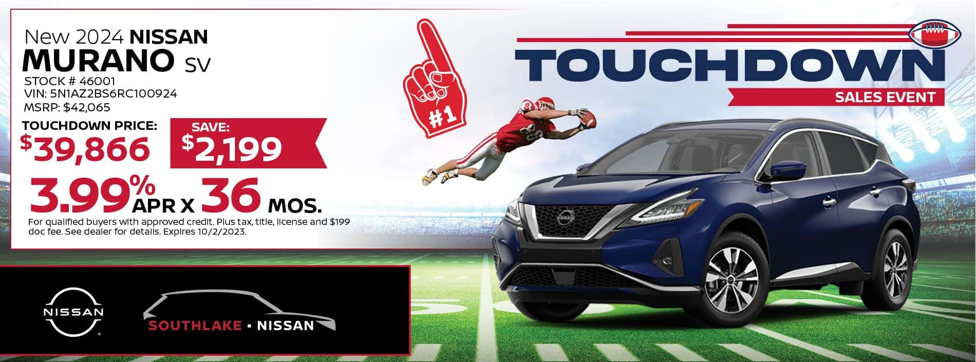 2024 Nissan Murano Special Offer| Southlake Nissan
