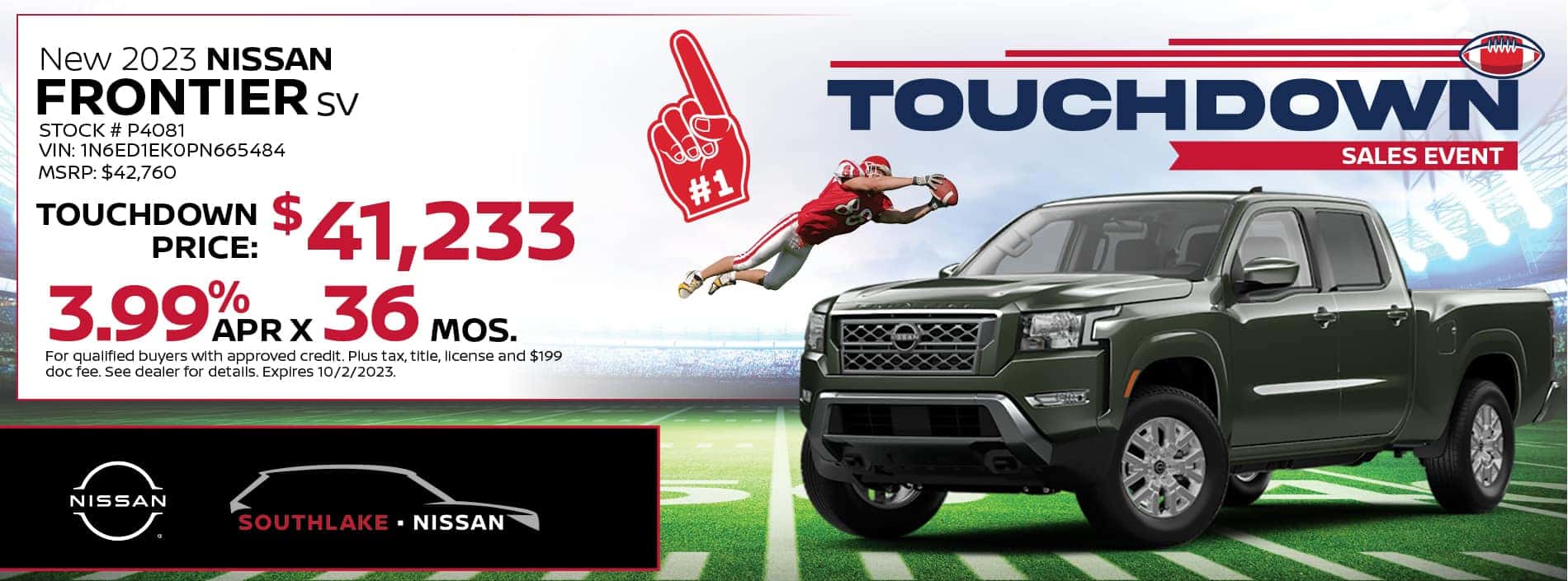 2023 Nissan Frontier Special Offer | Southlake Nissan