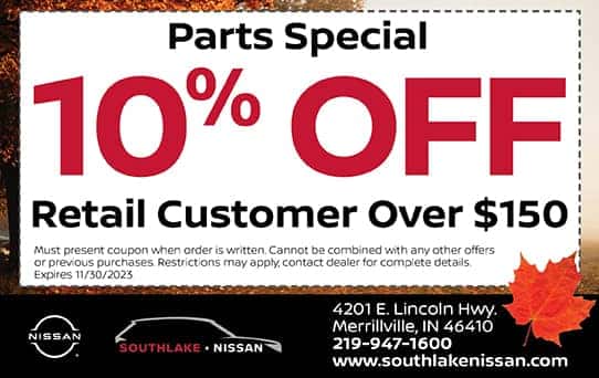 10% Off $150 | Southlake Nissan