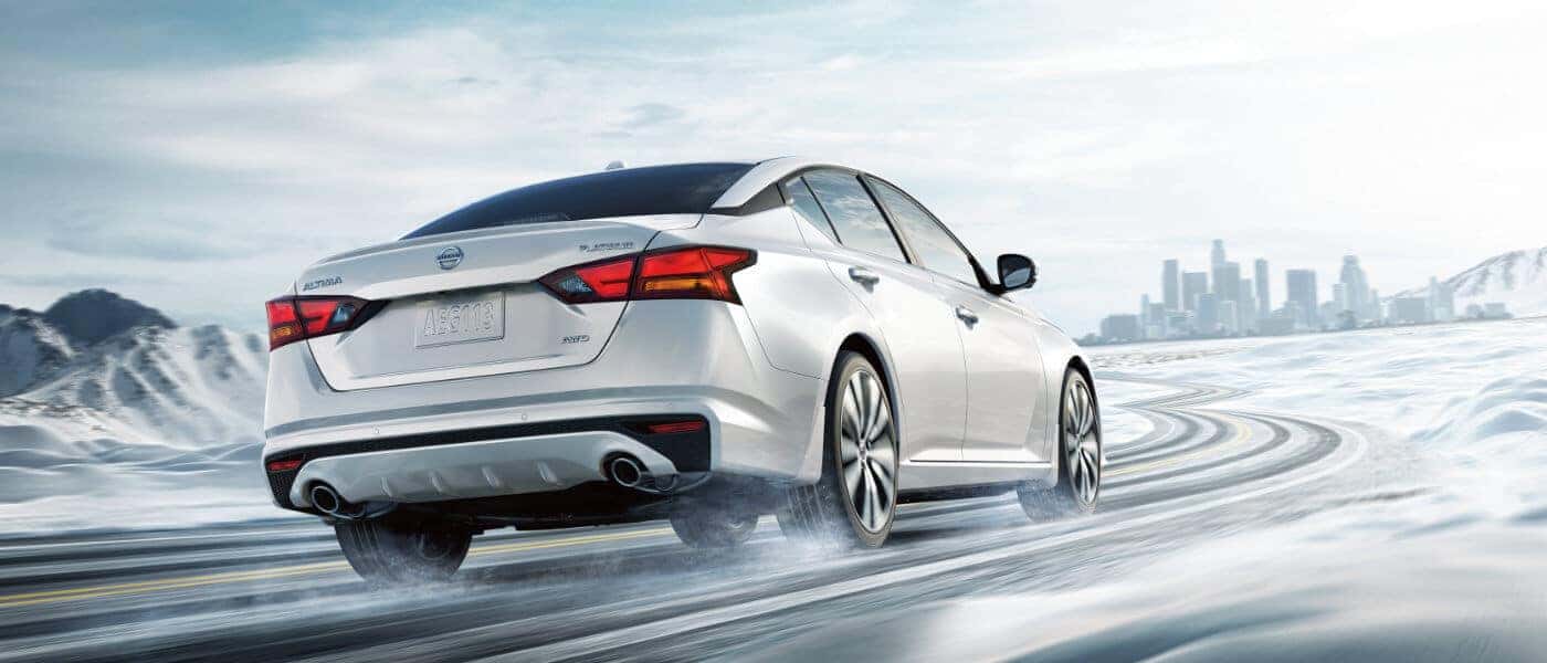 2025 Nissan Altima Exterior Snowy Road