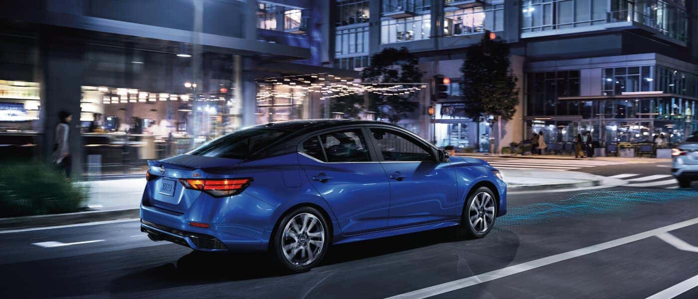2025 Nissan Sentra Exterior On City Street