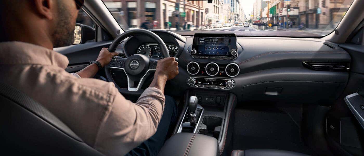 2025 Nissan Sentra Interior Front Seats And Dash With Driver