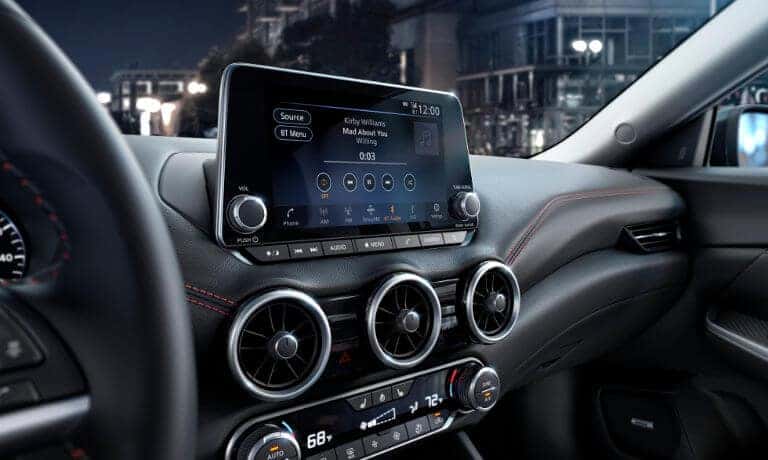2025 Nissan Sentra Interior Infotainment System