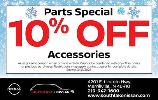 10% Off Accessories | Southlake Nissan