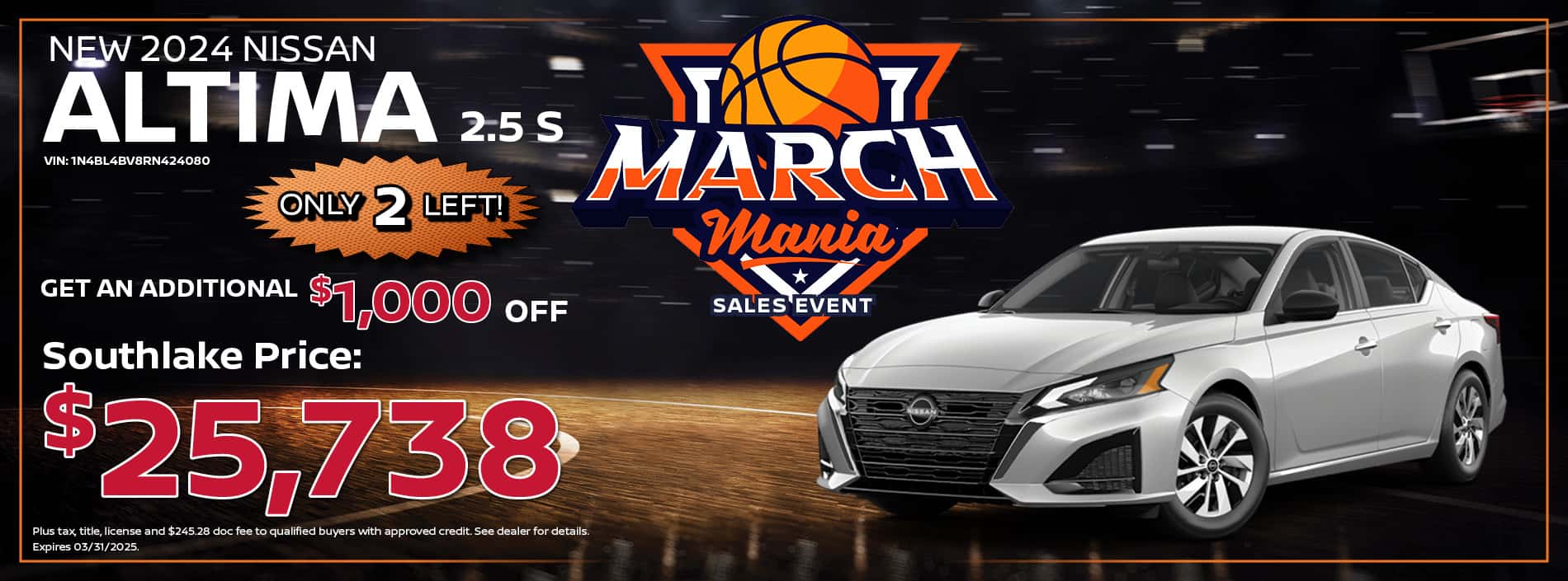 2024 Nissan Altima Special Offer| Southlake Nissan