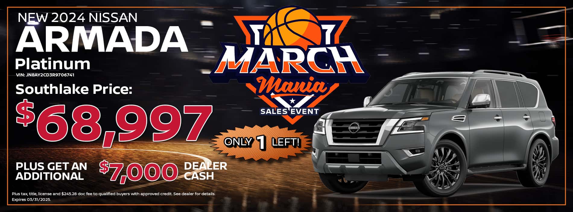 2024 Nissan Armada Special Offer| Southlake Nissan