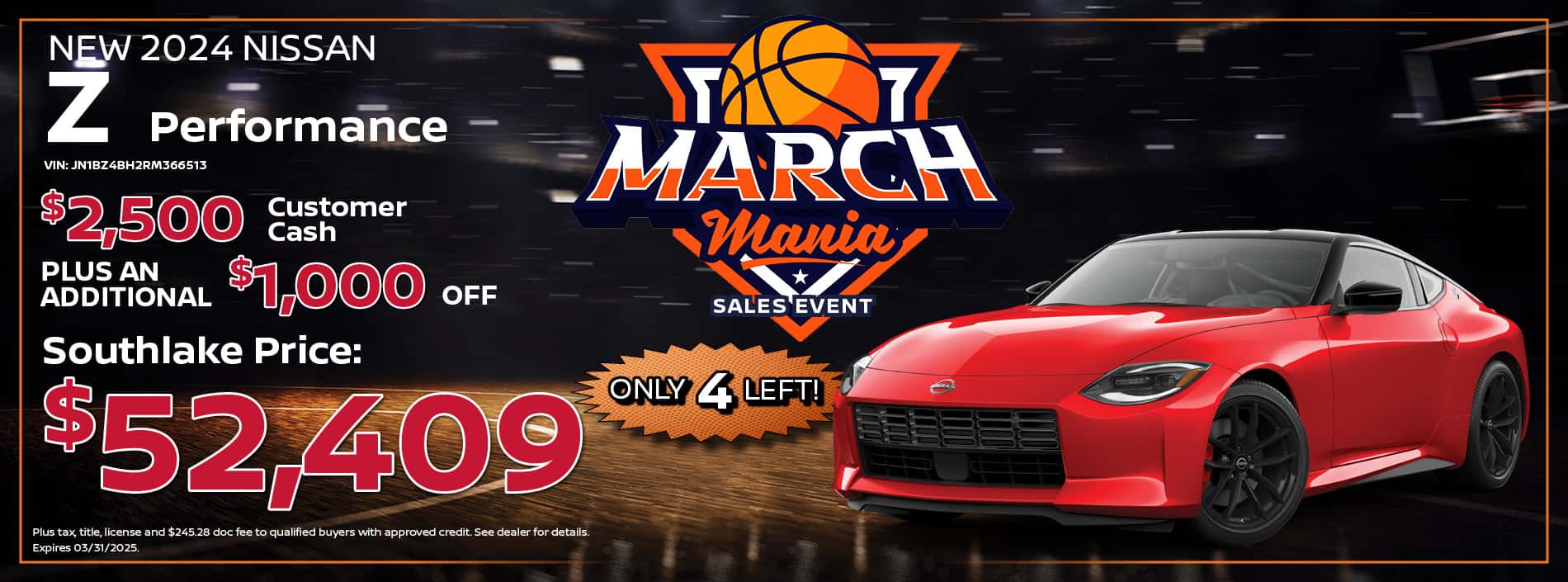 2024 Nissan Z Special Offer| Southlake Nissan