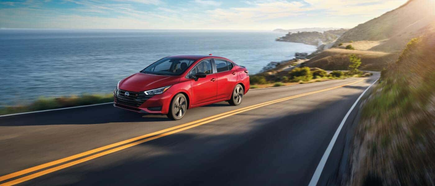2025 Nissan Versa Exterior Driving By Coast