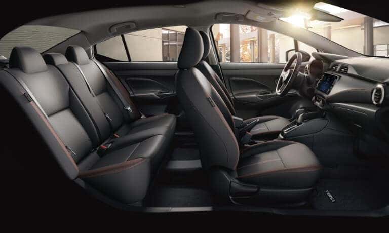 2025 Nissan Versa Interior Side View Cut Away
