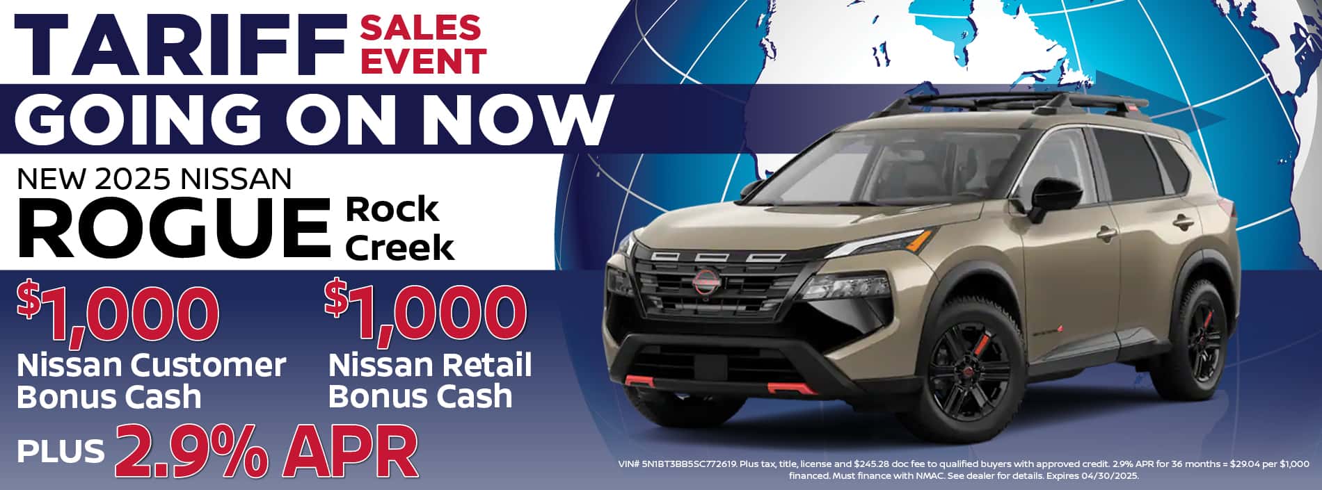 2025 Nissan Rogue Creek Special Offer| Southlake Nissan