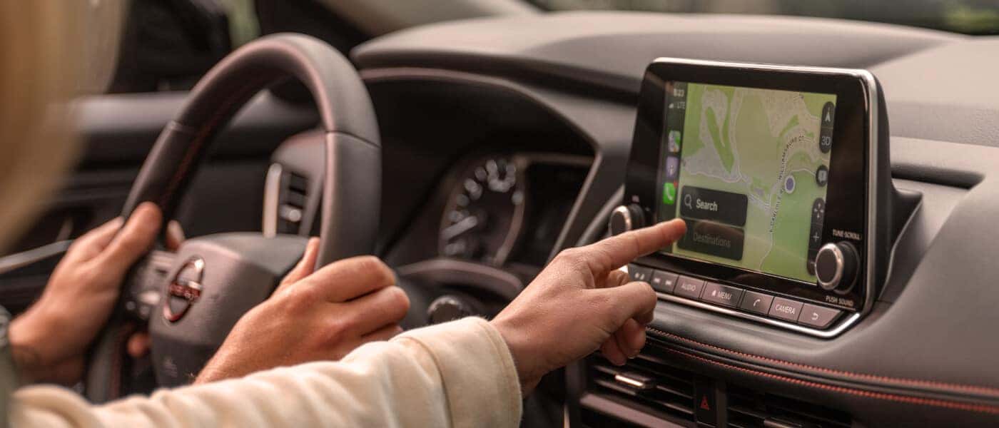 2025 Nissan Rogue Interior Infotainment Map