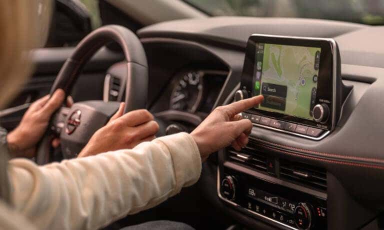 2025 Nissan Rogue Interior Infotainment Map