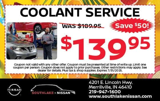 Coolant Special| Southlake Nissan