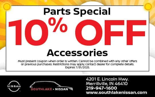 10% Off Accessories | Southlake Nissan