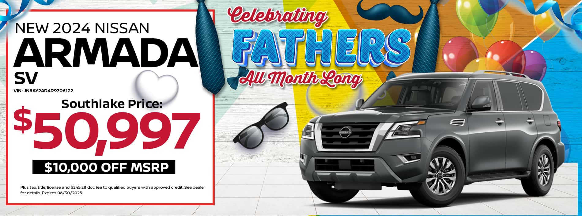 2024 Nissan Armada SV Special Offer| Southlake Nissan