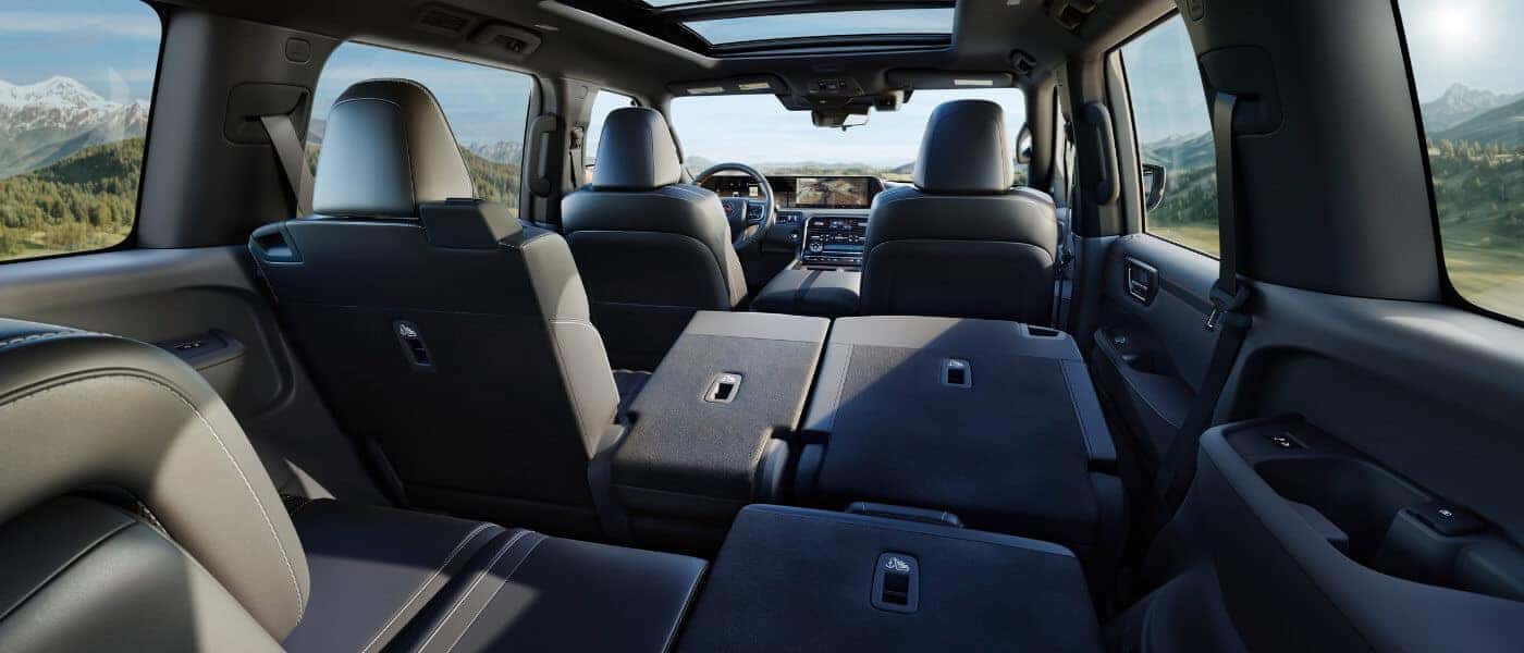 2026 Nissan Armada Interior Cargo Space Seats Down