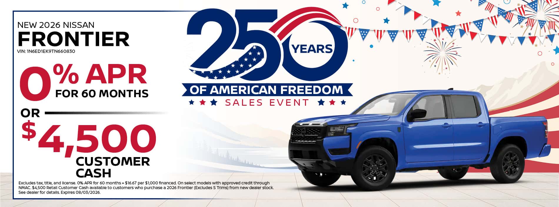 2026 Nissan Frontier Special Offer| Southlake Nissan