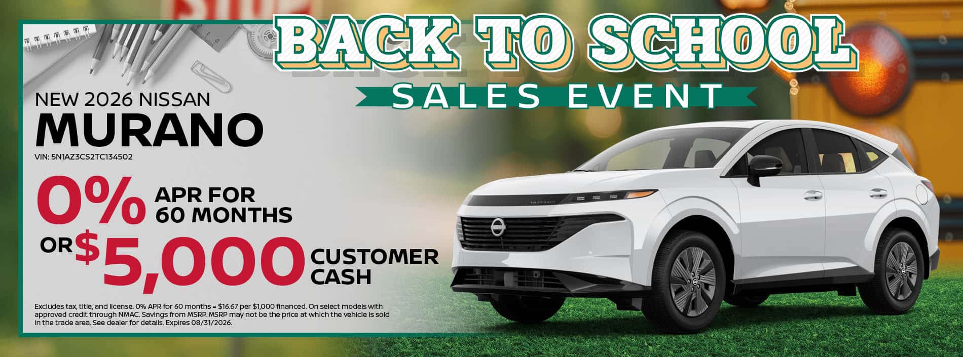 2026 Nissan Murano Special Offer| Southlake Nissan
