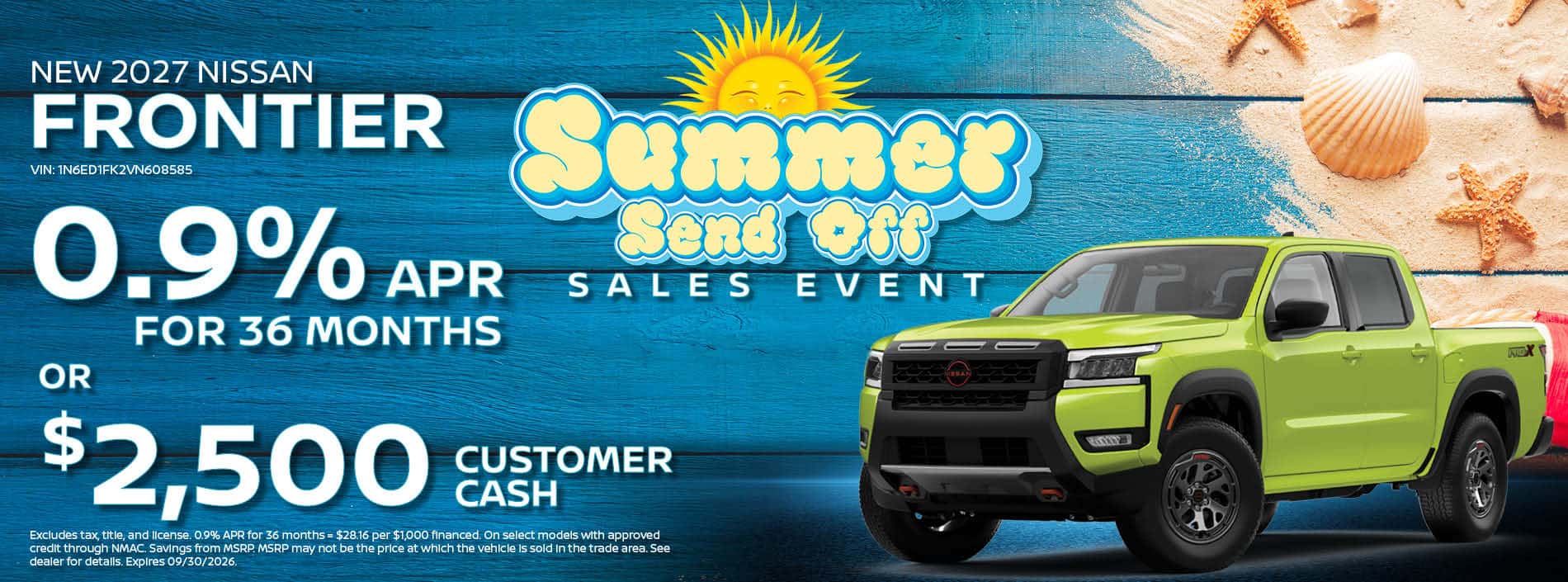 2027 Nissan Frontier Special Offer| Southlake Nissan