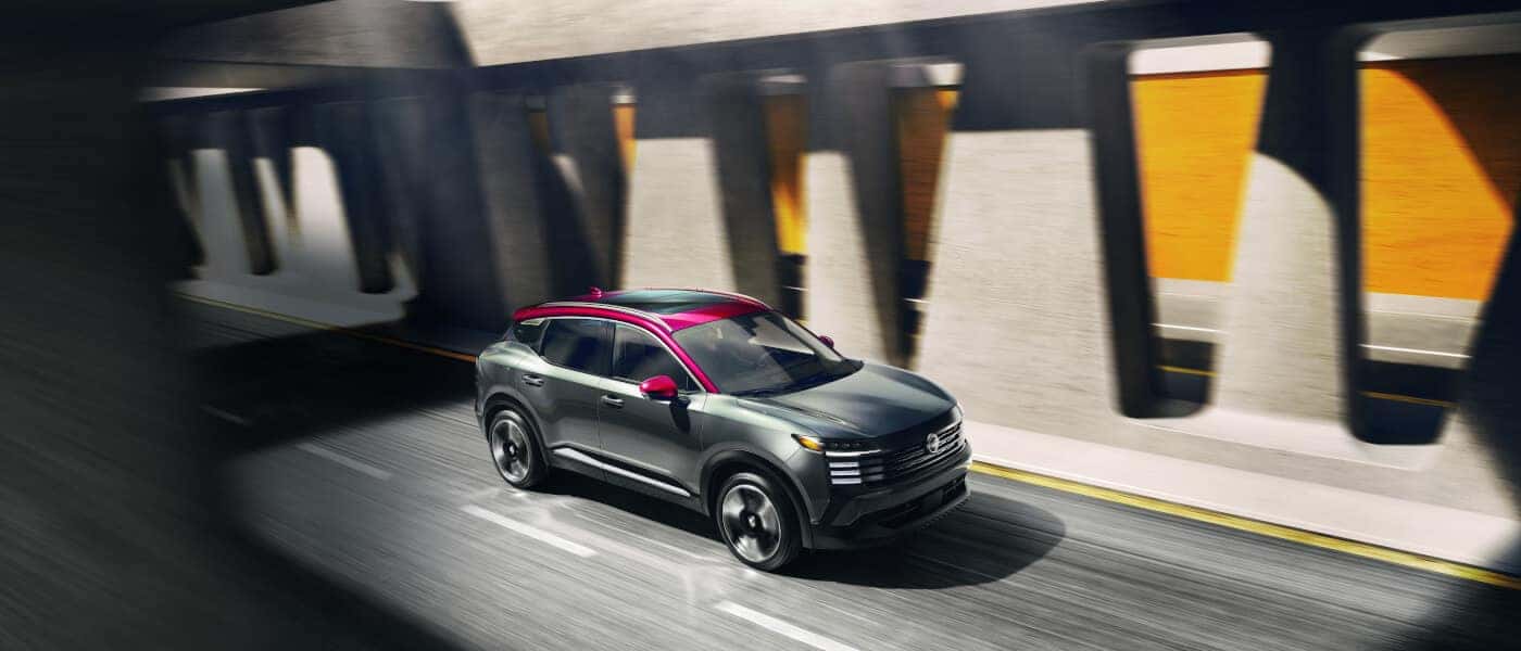 2026 Nissan Kicks Exterior Driving Underpass