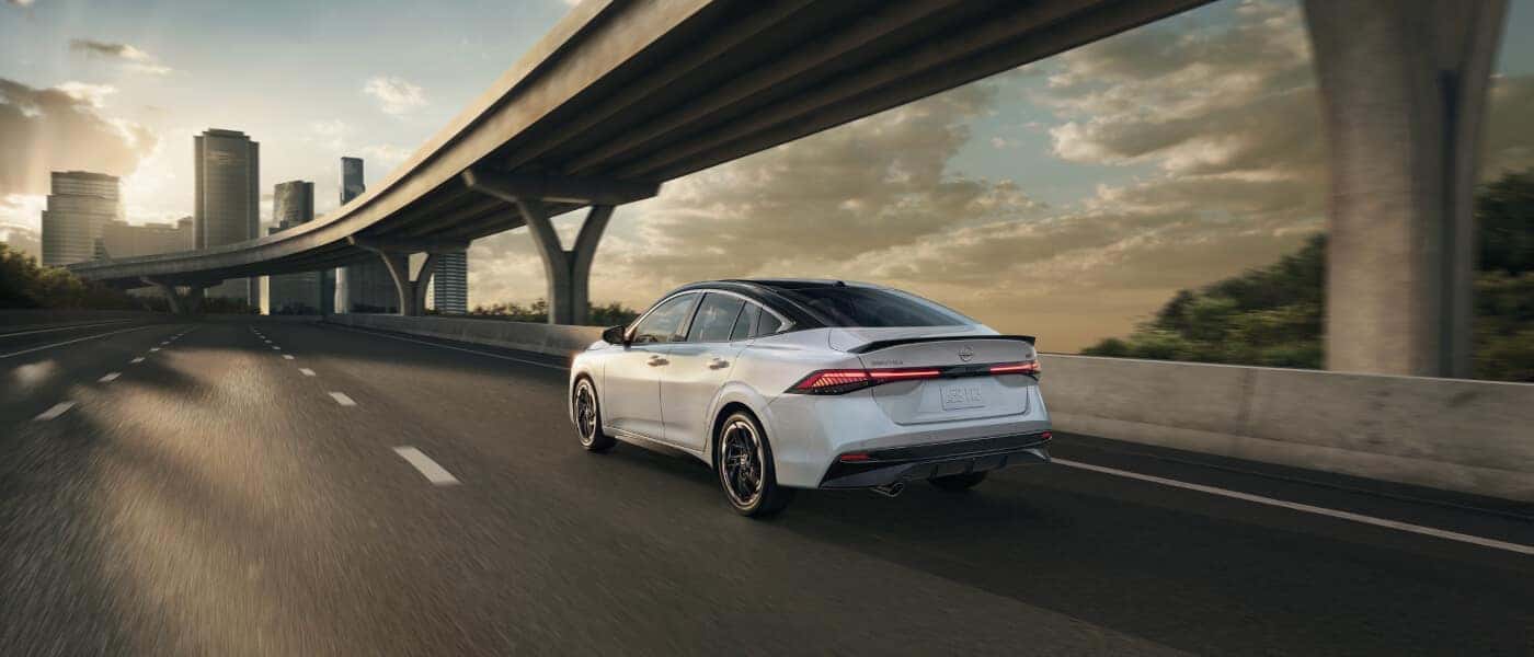 2026 Nissan Sentra Exterior Driving Away In City