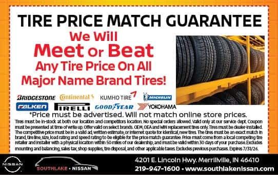 Tire Special | Southlake Nissan