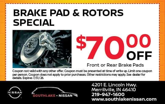 Brake Special | Southlake Nissan