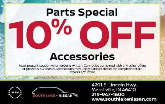 10% Off Accessories | Southlake Nissan