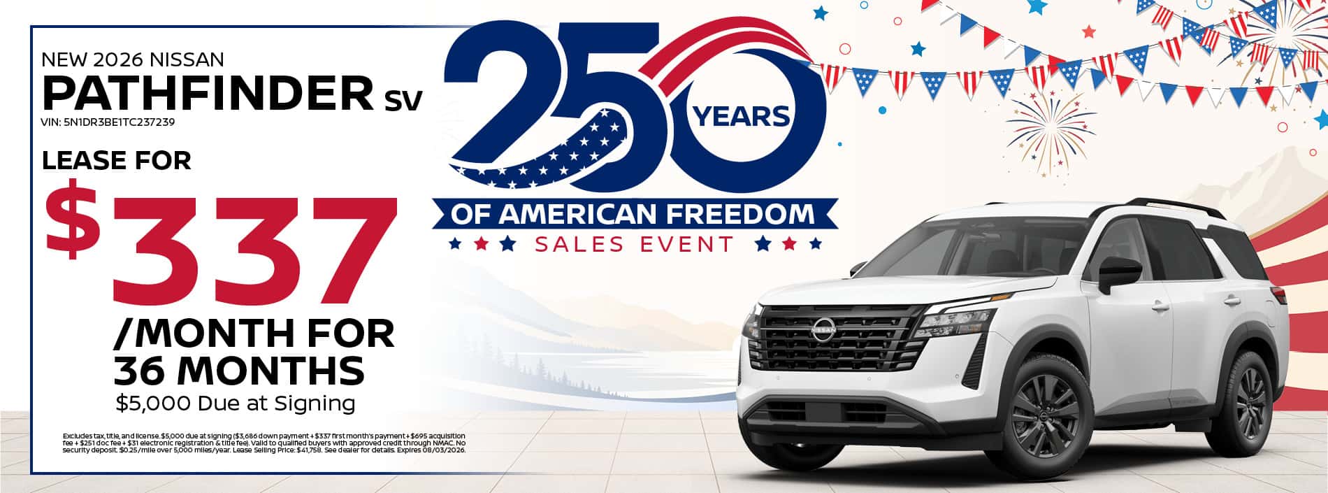 2026 Nissan Pathfinder Special Offer| Southlake Nissan