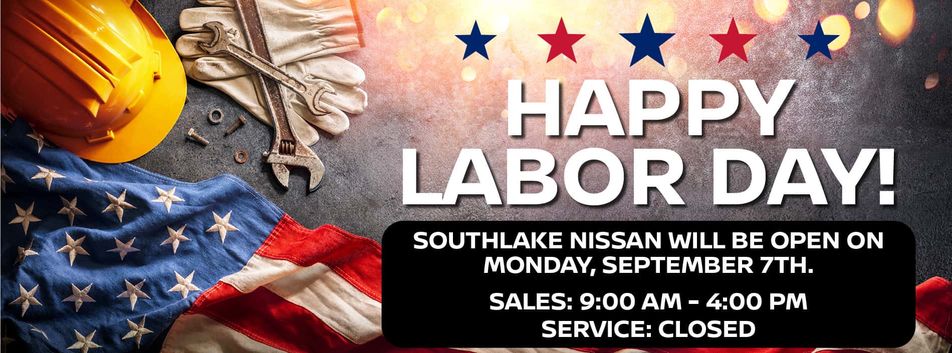 Labor Day Hours | Southlake Nissan