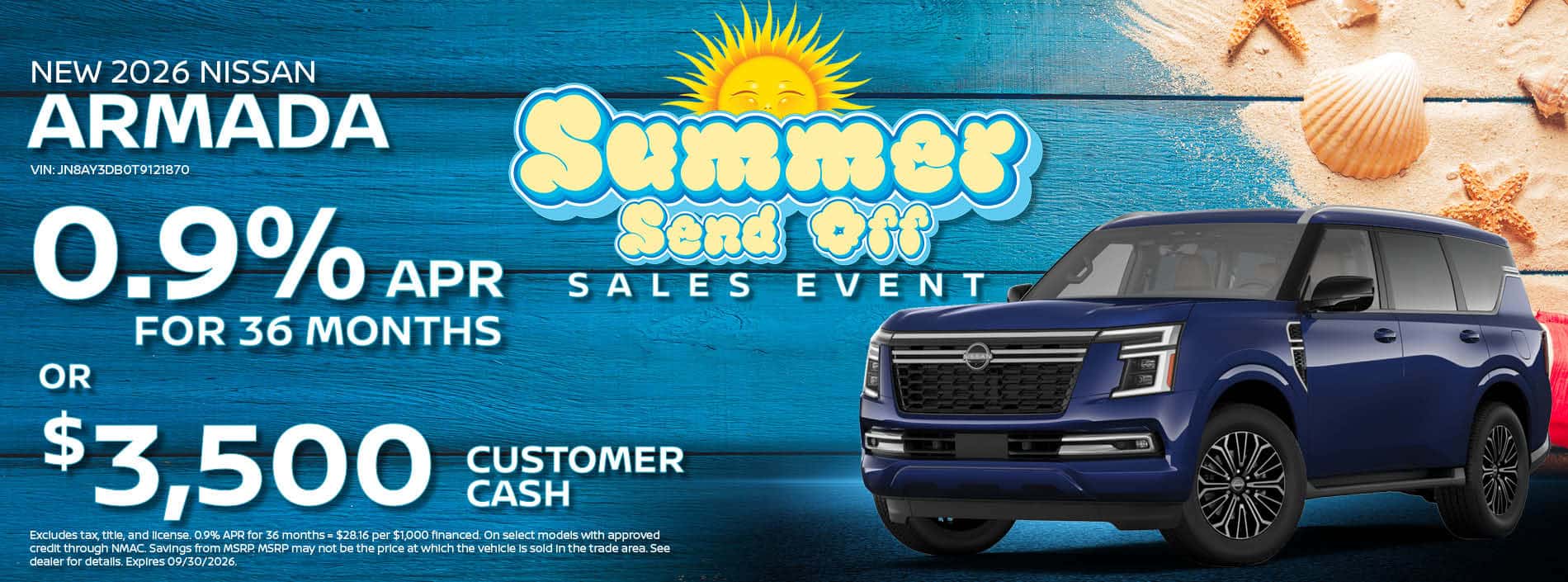 2026 Nissan Armada Special Offer| Southlake Nissan