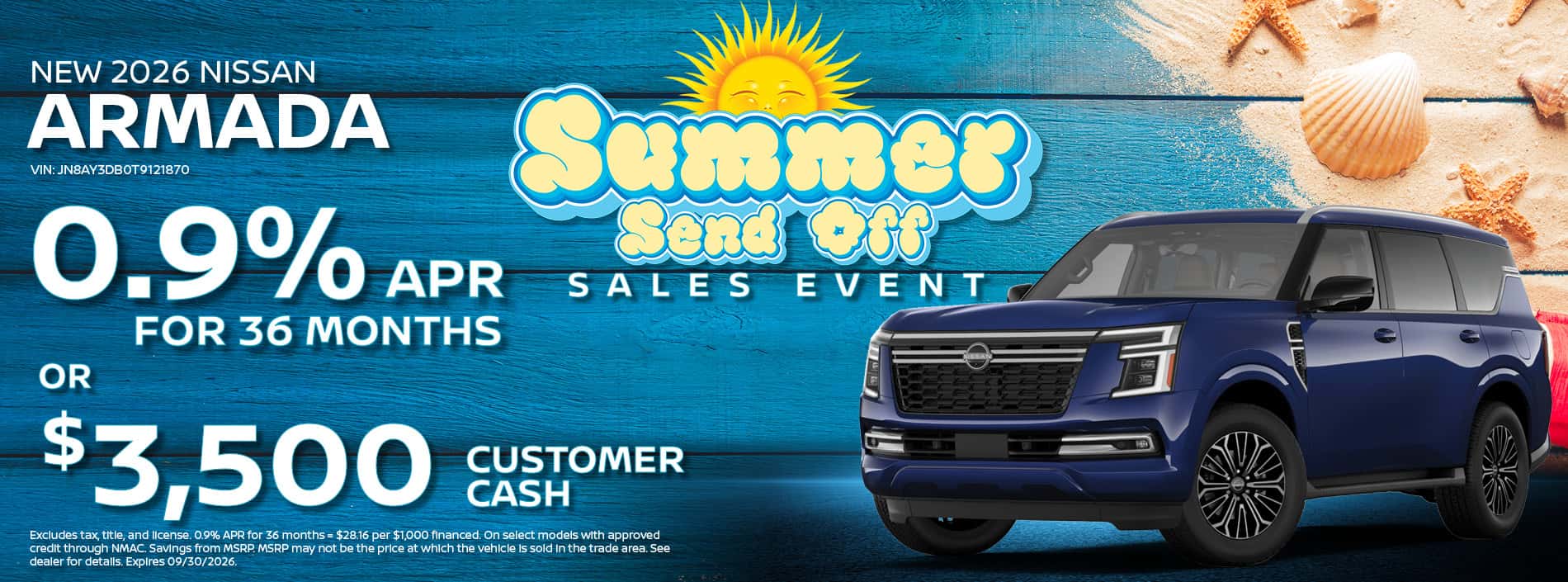2026 Nissan Armada Special Offer| Southlake Nissan