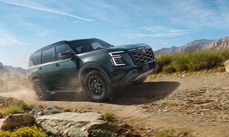 2026 Nissan Armada offroading in mountains