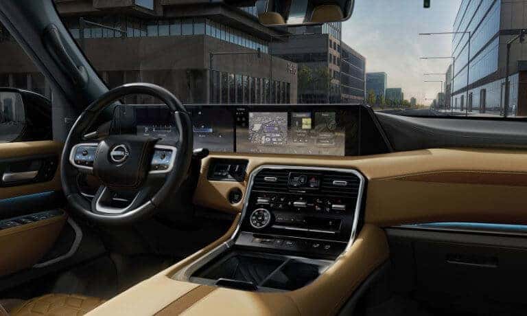 2026 Nissan Armada interior dashboard