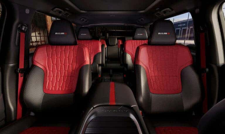 2026 Nissan Armada interior seating front view
